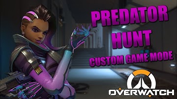 Predator Mode! - Overwatch Crazy Custom Games.