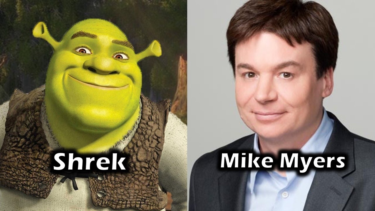 Characters And Voice Actors Shrek Youtube