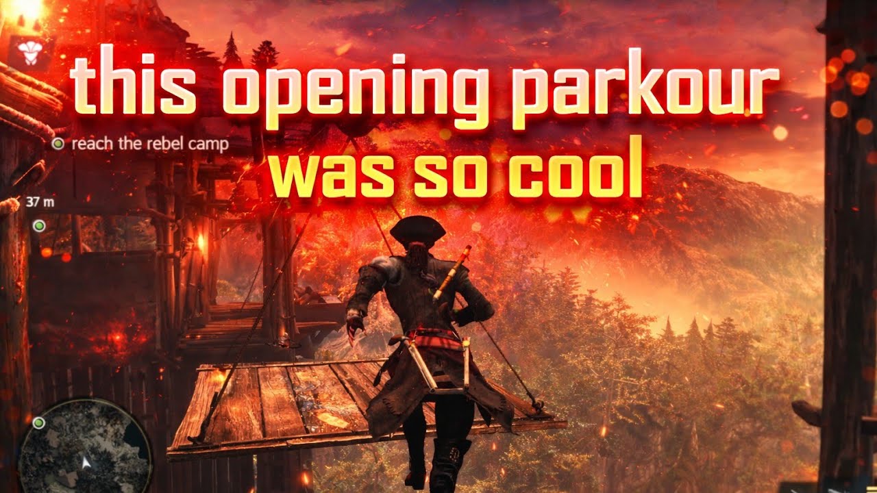 This opening parkour was so cool