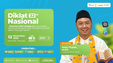 Hari 1: Diklat Cara Praktis Membuat Beragam Soal Formatif & Sumatif dalam Hitungan detik
