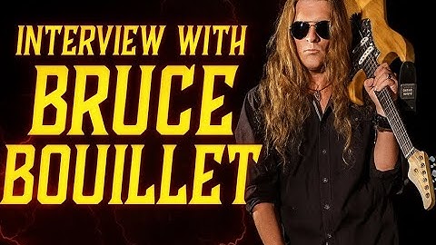 Bruce Bouillet on His Guitar Journey | Racer X, Paul Gilbert & Shrapnel Records