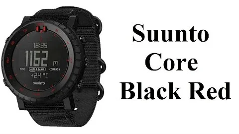 SUUNTO CORE - Black Red