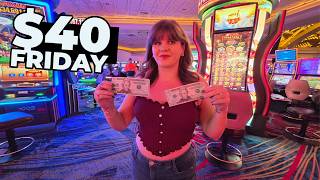 We Put $40 into 5 NEW Las Vegas Slot Machines! screenshot 3