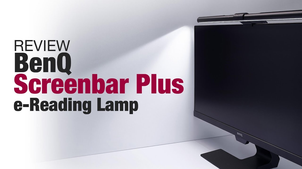 Review Benq Screenbar Plus E Reading Lamp Youtube