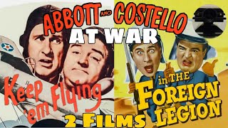 Abbott And Costello 'At War' Double Bill 4!! 'Keep 'Em Flying' And 'In The Foreign Legion'