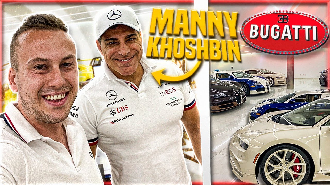 VOY AL GARAJE DE MANNY KHOSHBIN !! SUEÑO CUMPLIDO 🚗🔝😍