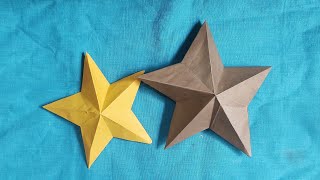 make the three D star ✨⭐/without using glue