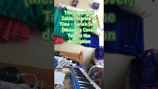 TLOZ: Ocarina of Time - Saria&#39;s Song (Melodica Cover) tabs in description #saria #ocarinaoftime