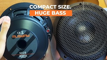 Unboxing the Musway MG8 – Compact 8” Subwoofer with Serious Bass!