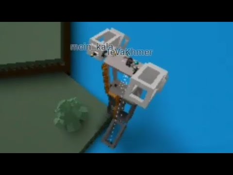 Giant robot can swim 2000+ blocks Roblox build a boat 