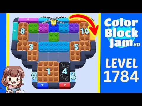 Color Block Jam Level 884 (1784) Solution Walkthrough
