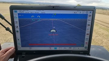 AgOpenGPS autosteering a Case CVX195 through hydraulics