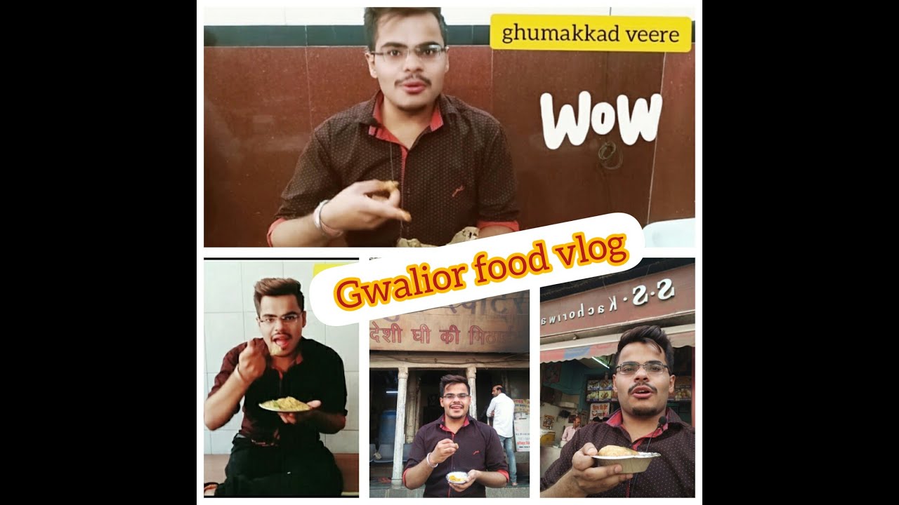 SS KACHORI WALA | Bahadura ka laddu | Brijwasi ki bedai | Agrawal Poha |GWALIOR FOOD VLOG PART-1😋😉