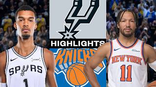 EVERY BIG MOMENT FROM SPURS VS KNICKS THIS SEASON!