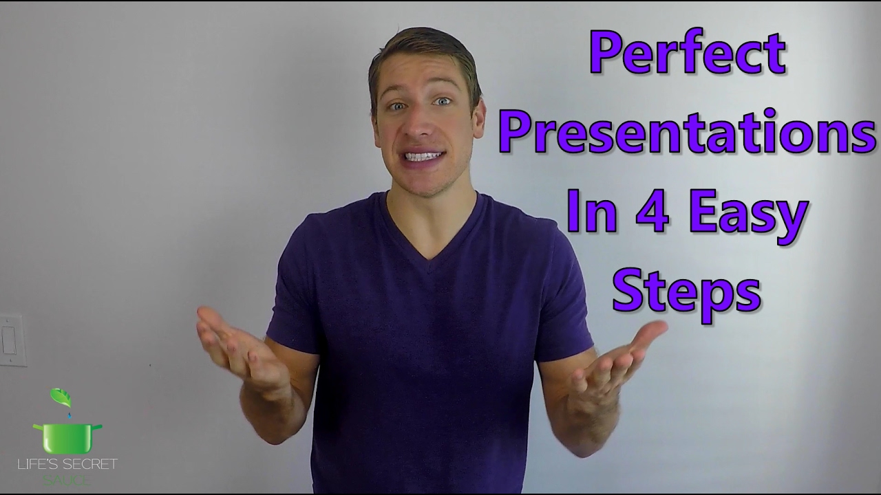 how to present a perfect presentation