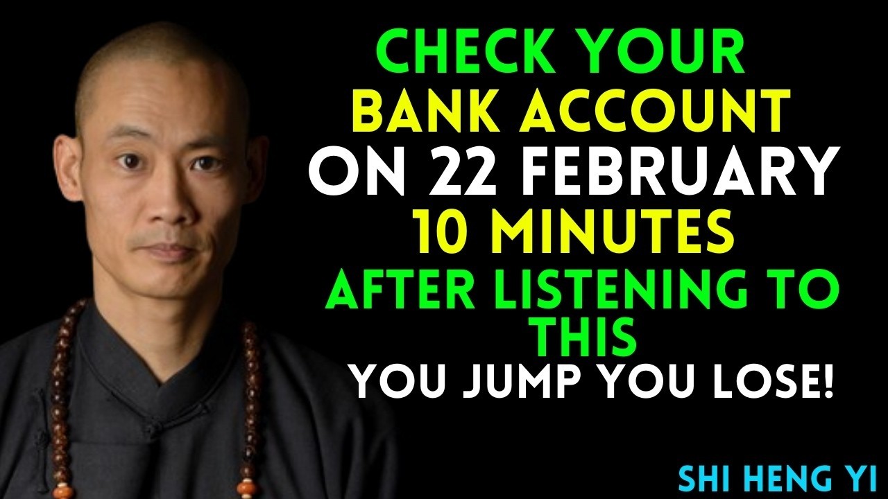 You Will Attract A Financial Miracle Just By Hearing This Prayer 1 Time On February 21|| Shi Heng Yi