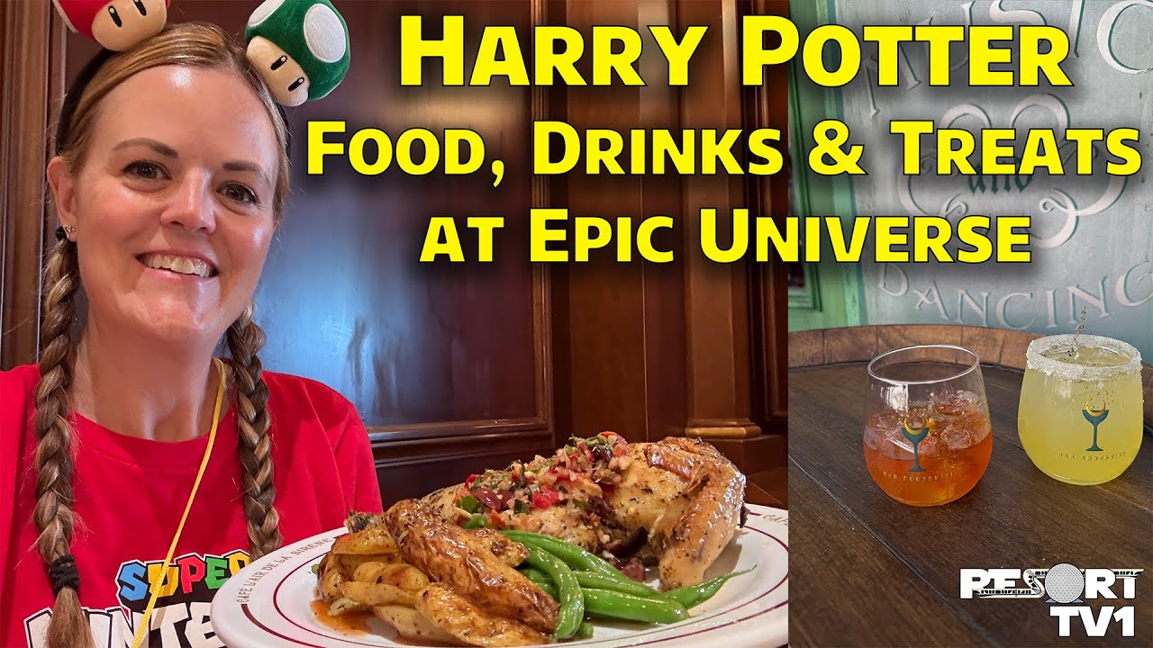 NEW Food, Drinks, & Treats in Harry Potter Ministry of Magic at Epic Universe -Universal Studios