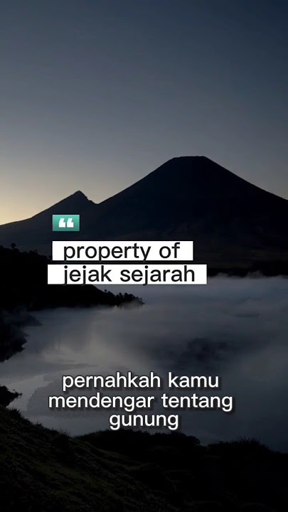 Gunung Patuha: Gerbang Sunyi ke Dunia Tak Terlihat”!#shorts
