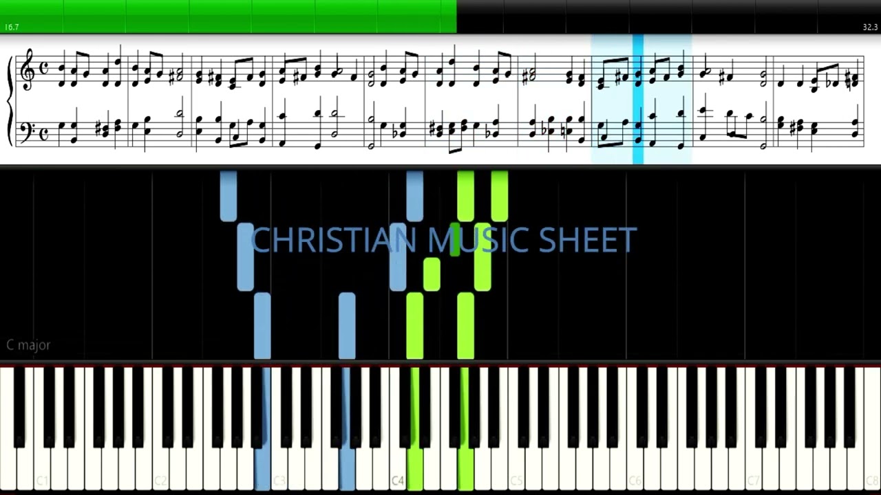 Word of God, Come Down on Earth - MIDI - Christian Music Sheet