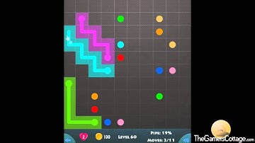 Flow Game Level - 600 [10x10] Mania Connect the Dots