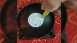 Satisfying circle drawing with dc fan and paper.#mrindianhacker #m4tech