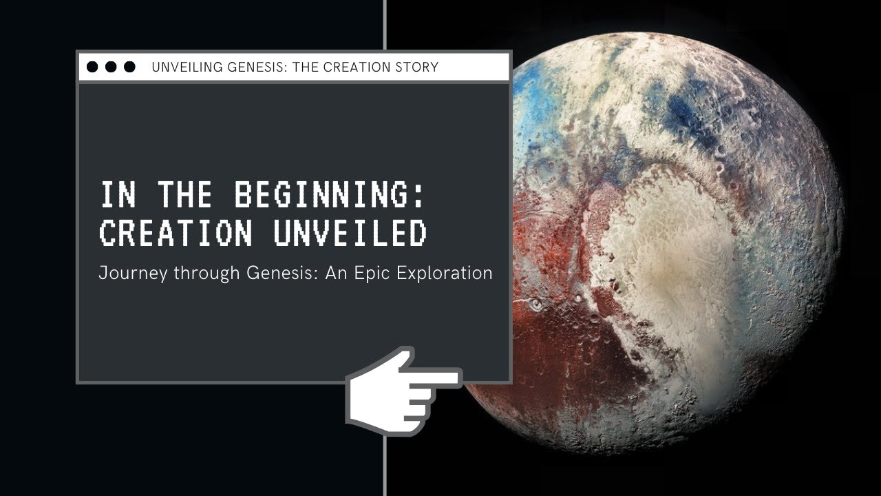 The Creation of the World: A Journey into Genesis - YouTube