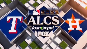 2023 ALCS: Rangers vs. Astros Opening
