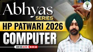 Abhyas Series | Special HP Patwari Series 2026 | Computer by Jaskaran Sir | Success Tree Himachal