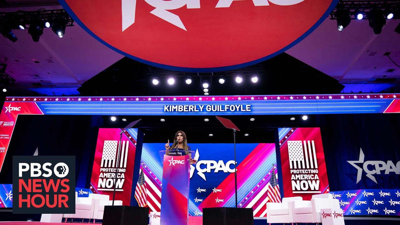 What this years CPAC says about Republican priorities PBS NewsHour