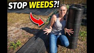 VEVOR Weed Barrier Fabric Review – 6x250FT Heavy Duty Landscape Fabric Test