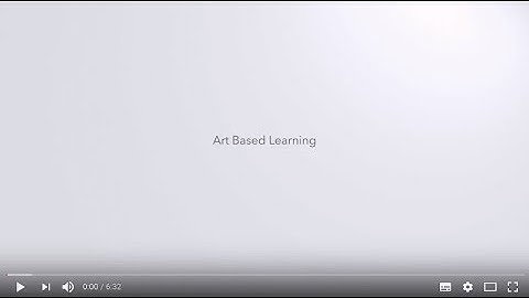 Introductie Art Based Learning