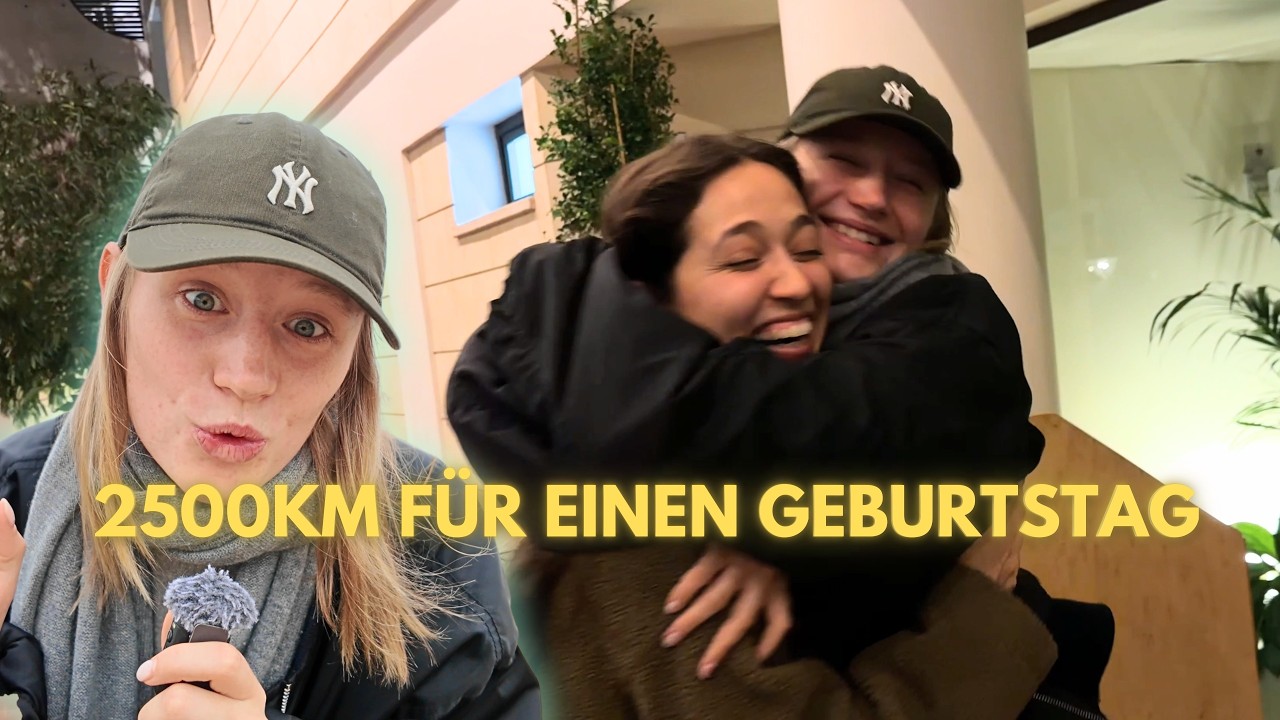 Ich überrasche meine beste Freundin zum 30. Geburtstag...