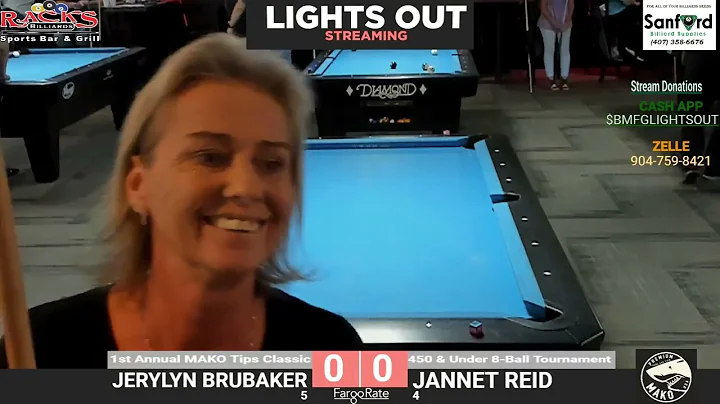 Jerylyn Brubaker vs Janet Reid | 2022 Mako Tips Cl...