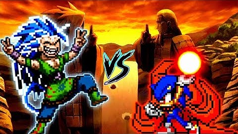 Goku SSJ V3 OP VS Sonic Baryon Mode V2 OP in Jump Force Mugen