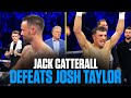 Josh taylor vs jack catterall 2 decision full postfight interview