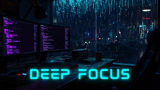 Isolated Hacker Room 🌧️ Dark Ambient Lo-Fi for Deep Focus & Coding [2.5 Hours]