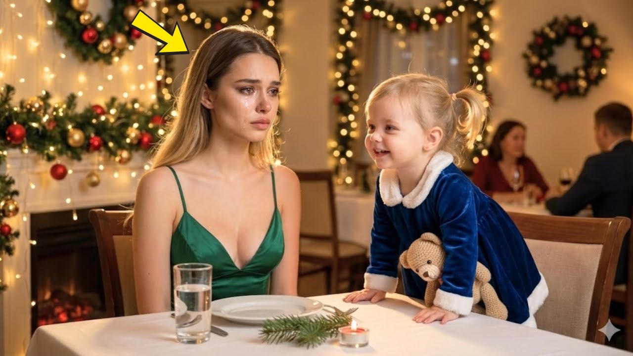 Została odrzucona na ślepej randce w Boże Narodzenie — aż mała dziewczynka zapytała: ‚Czy możesz być