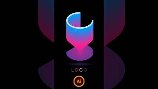 How to create 3D logo Design Element in Adobe Illustrator #shortvideo #3d #logo