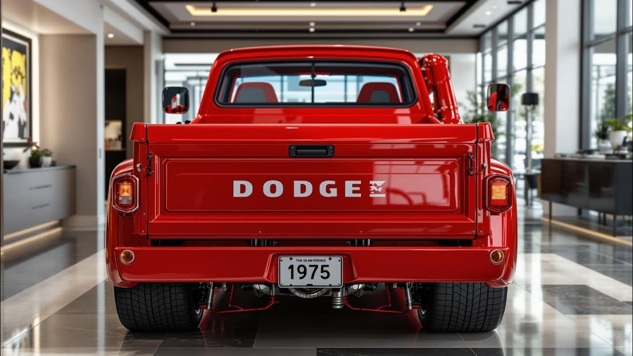 Classic Power: Why the 1975 Dodge D100 Still Reigns Supreme