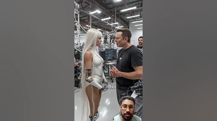 USA 2025#AI.Robot# Elon musk #Meeting with Robot#asmr#trendingshorts