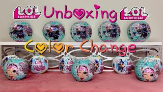 Unboxing LOL Surprise Color Change Dolls and Pets