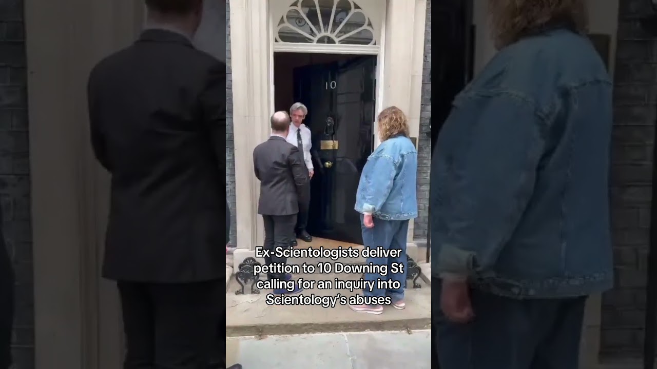 History made. Voices heard. Petition delivered. #Scientology