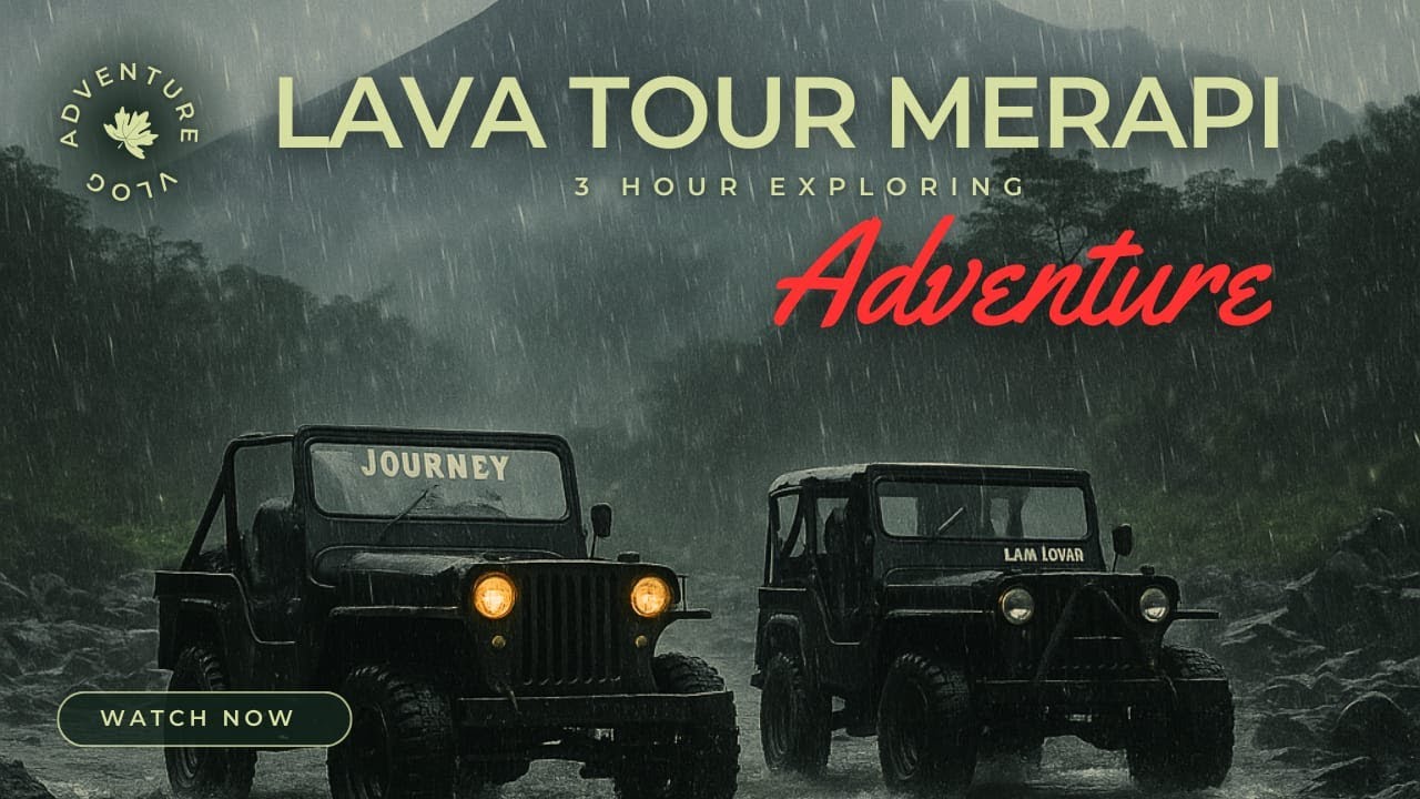 Naik Jeep di Lava Tour Merapi Itu Luar Biasa❗Ini Alasannya