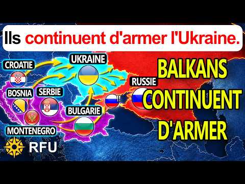 Les États balkans soutiennent l'Ukraine avec des armes, drones et entraînements
