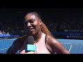 Serena Williams on-court interview (RR) | Mastercard Hopman Cup 2019