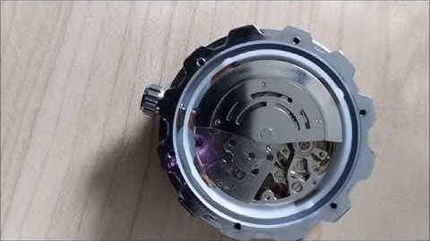 Mechanical Watch in Slow Motion