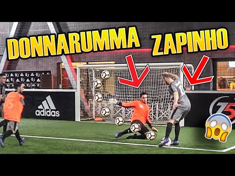 I2bomber in PARTITA con DONNARUMMA e COURTOIS - Calcio a 5