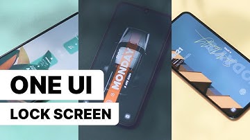 Create Your Unique One UI Lockscreen + Customization File