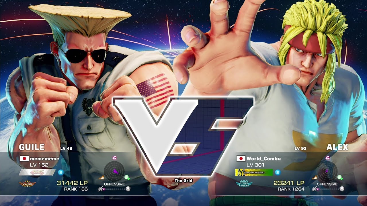 Daigo Umehara (Guile) vs World Combu (Alex)：ウメハラ（ガイル）vs ワールド昆布（アレックス）