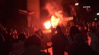 4th Night of Palestine Protests at Columbia University NYC 4.21.24